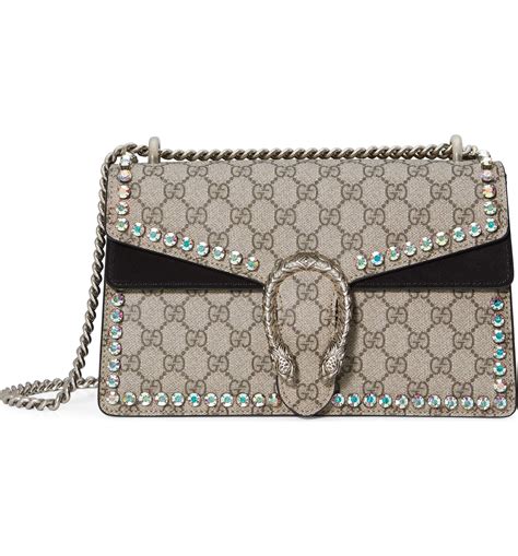 gucci dionysus crystal small|gucci dionysus black suede.